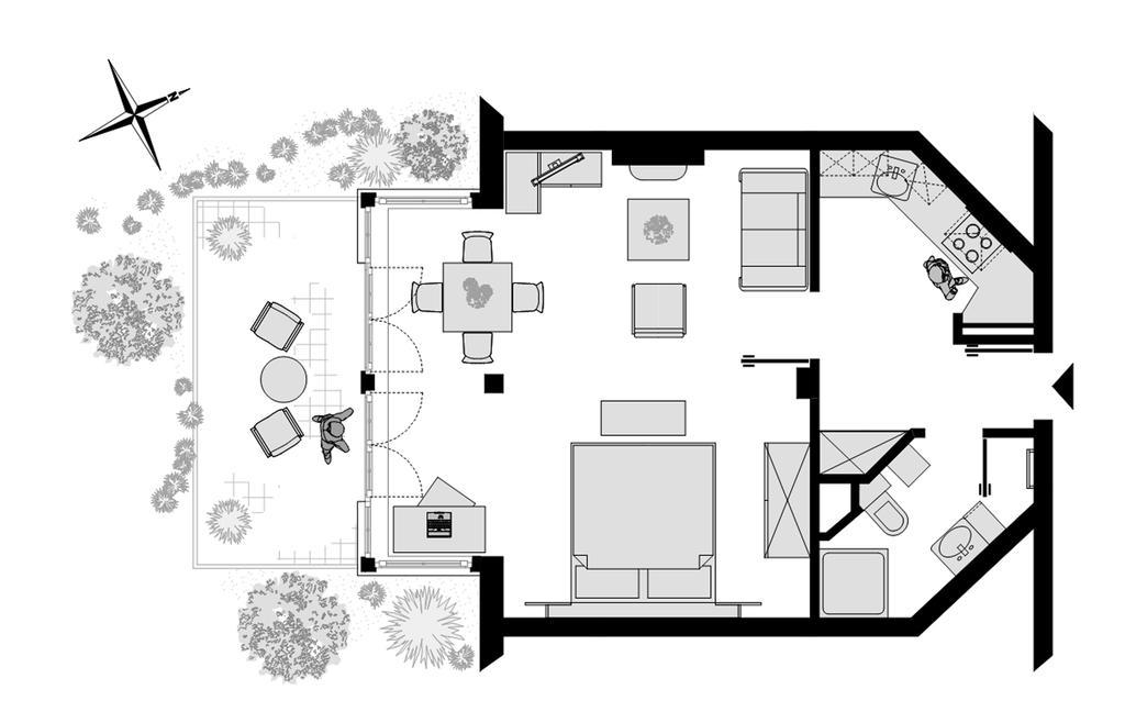 Atelier-Appartement Ambienta Im Zentrum Von Binz Dış mekan fotoğraf